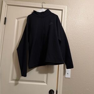 Drake Black Zip Up Sweater